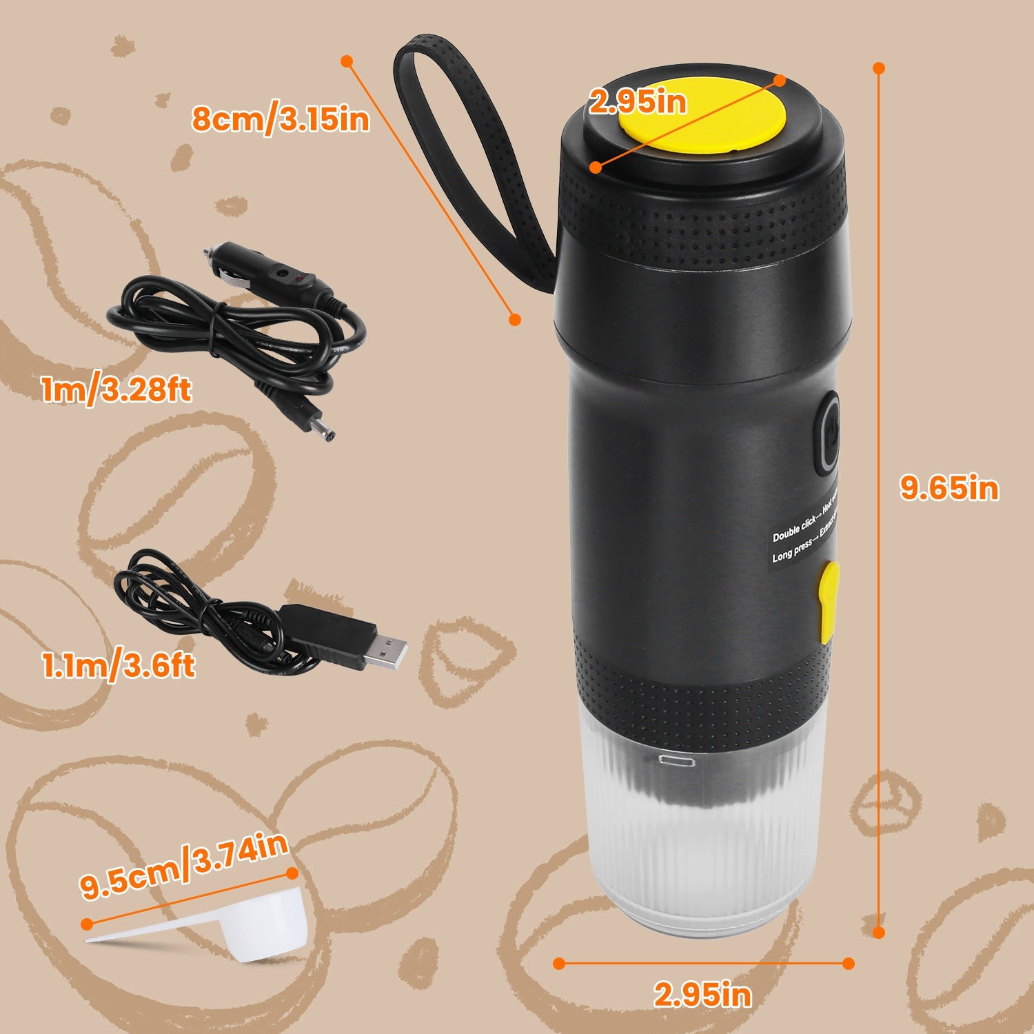 Portable Electric Espresso Machine