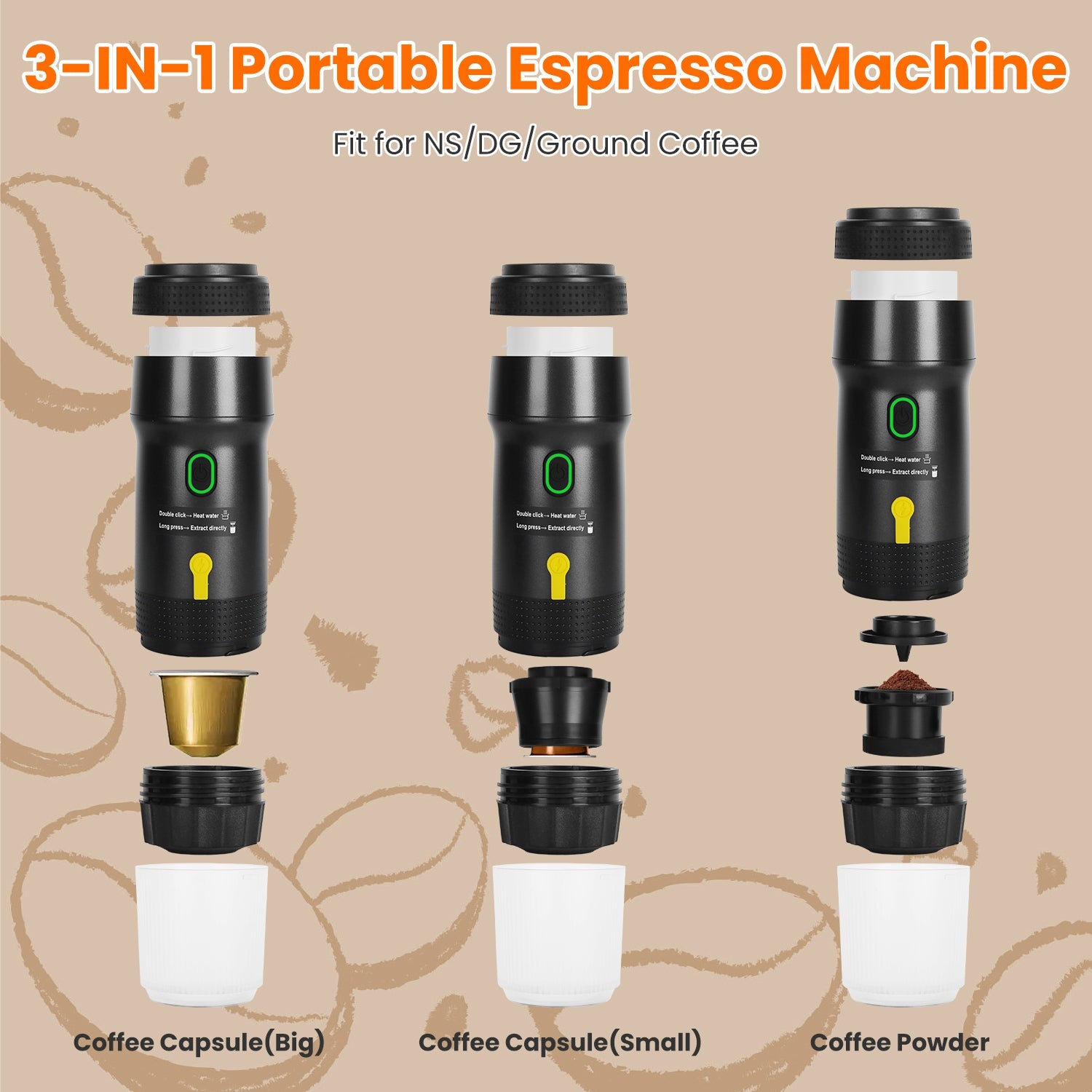 Portable Electric Espresso Machine